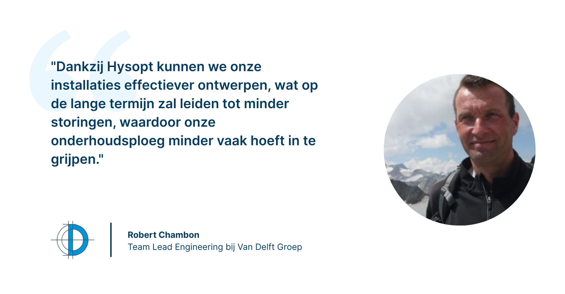 NL Testimonial - Robert Chambon - Van Delft Groep NL Testimonial - Robert Chambon - Van Delft Groep